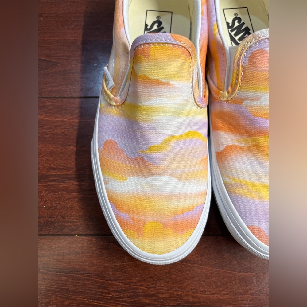 Womens 7.5 Vans Classic Slip On Festival Dream Sneaker Shoe Low Top New HALF BOX - Picture 12 of 16